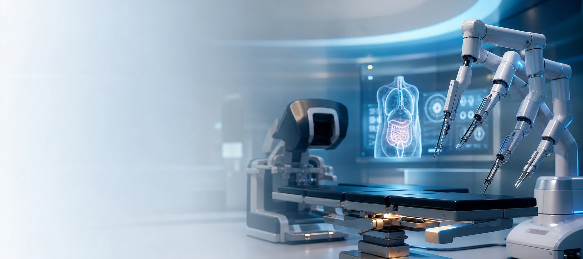 Robotic surgery and transplant innovation in a modern clinical setting